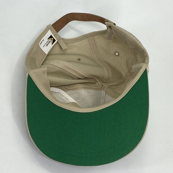 21st Century Genetics Embroidered Logo on K-Brand USA Leather Strap Hat (H18) - Picture 7 of 10